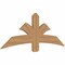 Ekena Millwork Davenport Timber Gable Bracket, Western Red Cedar, 60"W x 22"H x 1 1/2"D x 5 1/2"F, 9/12 Pitch GBW060X22X0206DAV00SWR - alternate 2